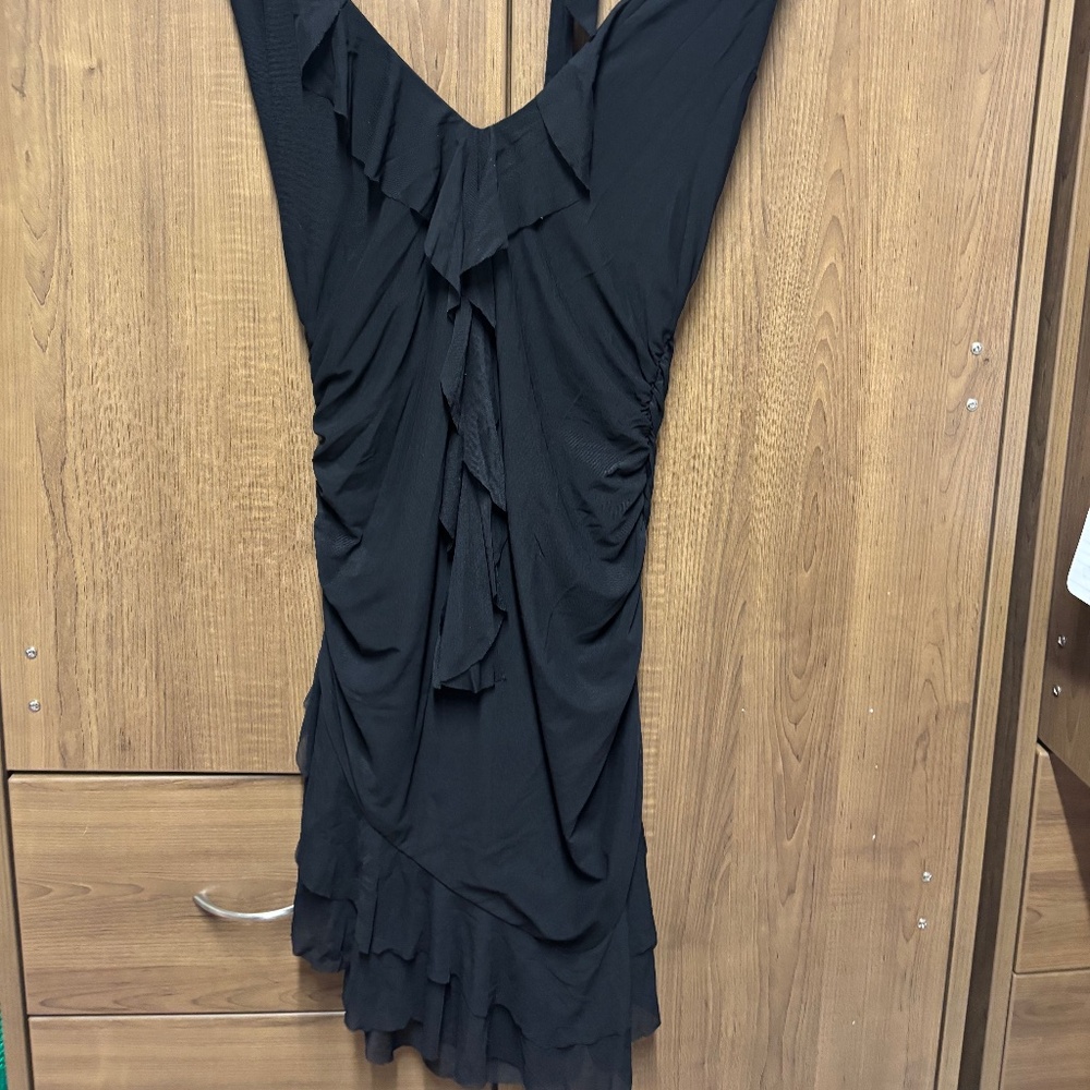 Princess Polly Halter Ruffle Dress Backless